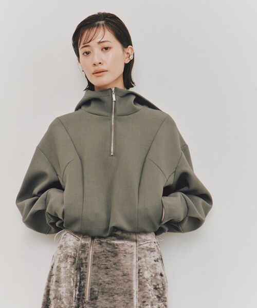 ボンディングZIPフーディー｜春服（スウェット）｜UNITED TOKYO