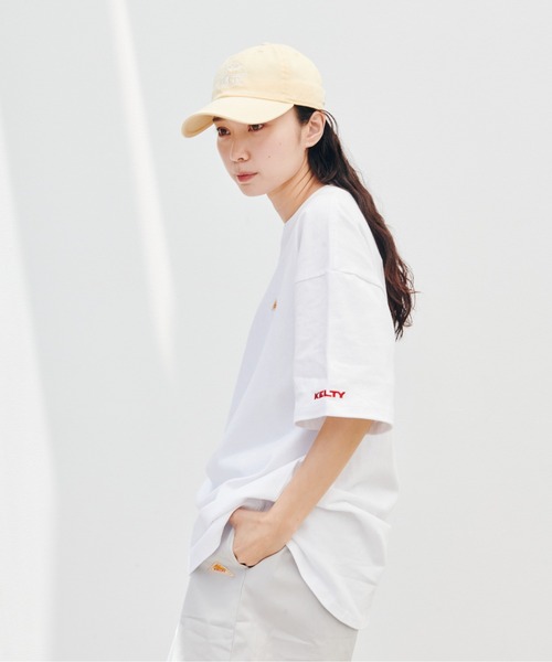 KELTY(ケルティ)の「ラウンド ヘム S/S ティーシャツ(Tシャツ/カットソー・レディース・ブラック/ヘザーグレー/ベージュ/ホワイト/ネイビー・FREE)」の11枚目の写真
