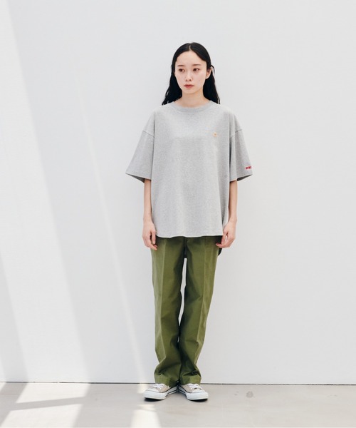 KELTY(ケルティ)の「ラウンド ヘム S/S ティーシャツ(Tシャツ/カットソー・レディース・ブラック/ヘザーグレー/ベージュ/ホワイト/ネイビー・FREE)」の18枚目の写真