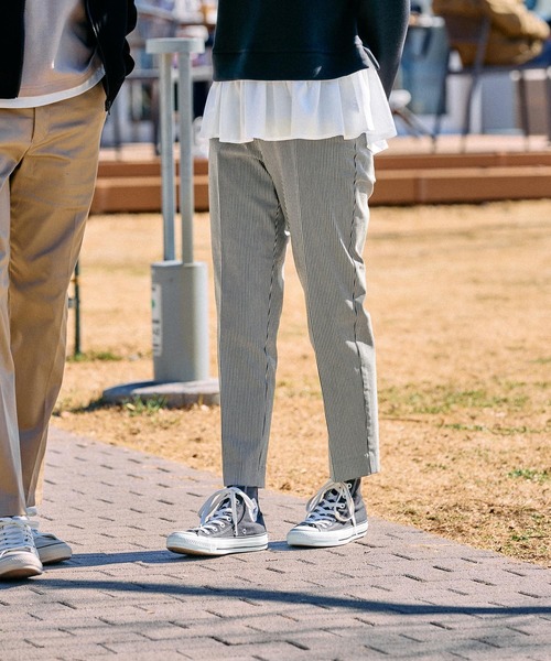 FOUND GOOD（ファウンドグッド）の「ハイパーストレッチスリムP（その他パンツ・レディース・ブラック/ベージュ/ネイビー/グレー系/ブルー系5/アイボリー・L/S/M/XL）」の3枚目の写真