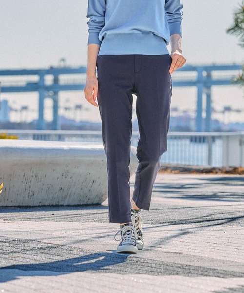 FOUND GOOD（ファウンドグッド）の「ハイパーストレッチスリムP（その他パンツ・レディース・ブラック/ベージュ/ネイビー/グレー系/ブルー系5/アイボリー・L/S/M/XL）」の5枚目の写真