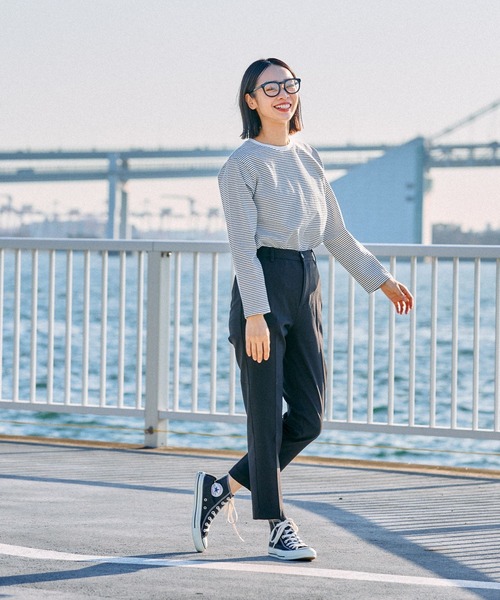 FOUND GOOD（ファウンドグッド）の「ハイパーストレッチスリムP（その他パンツ・レディース・ブラック/ベージュ/ネイビー/グレー系/ブルー系5/アイボリー・L/S/M/XL）」の20枚目の写真