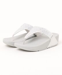 新品未使用☆fitflop フィットフロップ　シルバー　ビジュー　サンダル 美品 fitflop フィットフロップ ビジュー サンダル シルバー