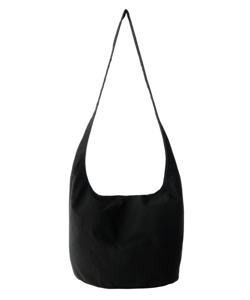 X-girl（エックスガール）の「OLD CURSIVE LOGO HOBO BAG（ショルダーバッグ・レディース・ブラック/ピンク・ONE SIZE）」の5枚目の写真