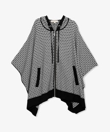 MICHAEL KORS（マイケルコース）の「ウール MKロゴ ポンチョ（ポンチョ