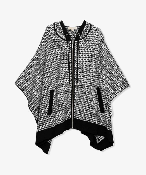 MICHAEL KORS（マイケルコース）の「ウール MKロゴ ポンチョ（ポンチョ