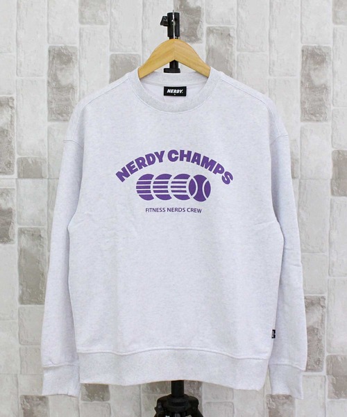 NERDY チャンプスウェットシャツ CHAMPS SWEATSHIRT