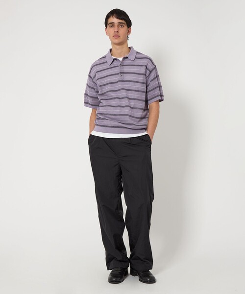 MONKEY TIME（モンキータイム）の「ヴィンテージライク タフタ イージー パンツ（その他パンツ・メンズ・ネイビー/ブラック・L/M/S）」の3枚目の写真