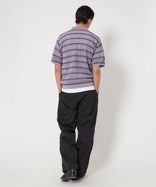 MONKEY TIME（モンキータイム）の「ヴィンテージライク タフタ イージー パンツ（その他パンツ・メンズ・ネイビー/ブラック・L/M/S）」の4枚目の写真