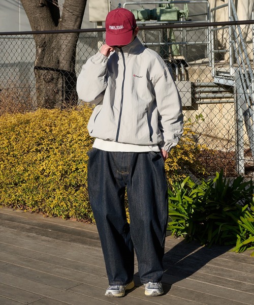 セール】Stand neck reversible nylon blouson スタンドネック 