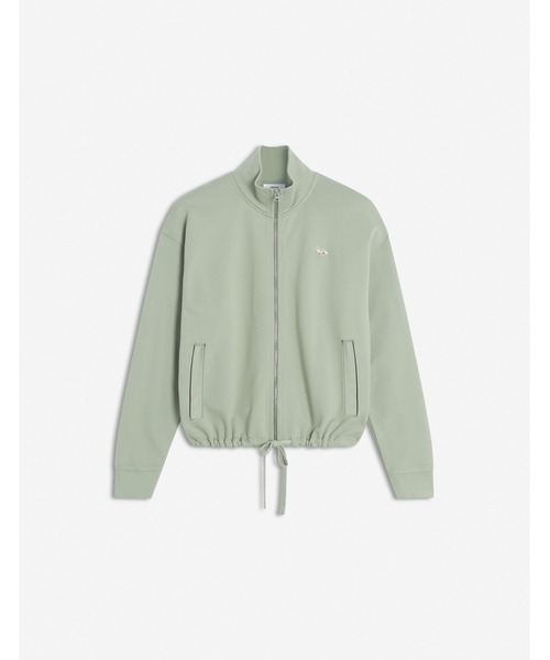 Maison Kitsune(メゾンキツネ)の「BABY FOX PATCH ZIPPED BLOUSON(その他アウター・レディース・ブラック/モスグリーン・XS/S/M/L/XL)」の1枚目の写真