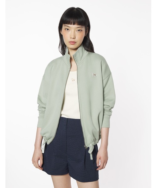 Maison Kitsune(メゾンキツネ)の「BABY FOX PATCH ZIPPED BLOUSON(その他アウター・レディース・ブラック/モスグリーン・XS/S/M/L/XL)」の13枚目の写真