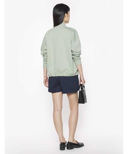 Maison Kitsune(メゾンキツネ)の「BABY FOX PATCH ZIPPED BLOUSON(その他アウター・レディース・ブラック/モスグリーン・XS/S/M/L/XL)」の12枚目の写真