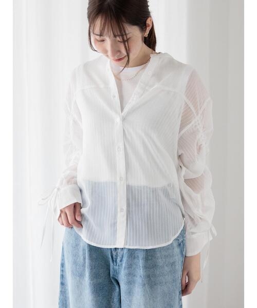 Te chichi TERRASSE（テチチテラス）の「ワッフルタンクトップ《2025spring catalog item》（タンクトップ・レディース・オフホワイト/グレー/ブラック・F）」の5枚目の写真