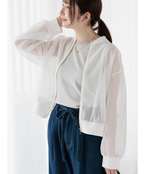 Te chichi TERRASSE（テチチテラス）の「ワッフルタンクトップ《2025spring catalog item》（タンクトップ・レディース・オフホワイト/グレー/ブラック・F）」の8枚目の写真