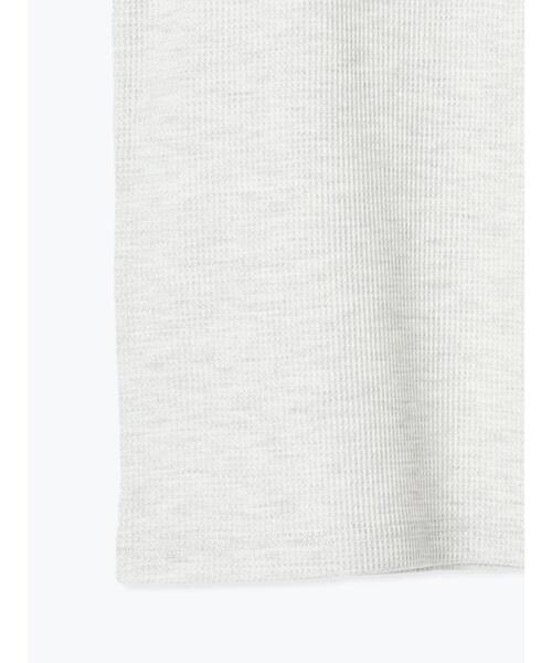 Te chichi TERRASSE（テチチテラス）の「ワッフルタンクトップ《2025spring catalog item》（タンクトップ・レディース・オフホワイト/グレー/ブラック・F）」の17枚目の写真