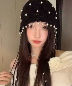 あむた　ラグアジェム SOFT LOW GAUGE FLAP キャップ セール】SOFT LOW GAUGE FLAP キャップ（ニットキャップ