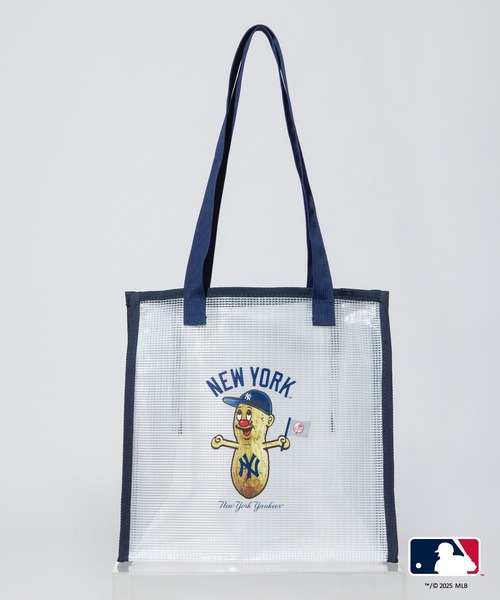 WCJ(ダブルシージェイ)の「MLB PVC BAG(トートバッグ・レディース・レッド/ブルー/ネイビー/ブラック/オレンジ・FREE)」の3枚目の写真