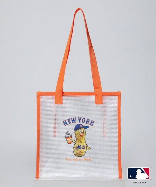 WCJ(ダブルシージェイ)の「MLB PVC BAG(トートバッグ・レディース・レッド/ブルー/ネイビー/ブラック/オレンジ・FREE)」の5枚目の写真