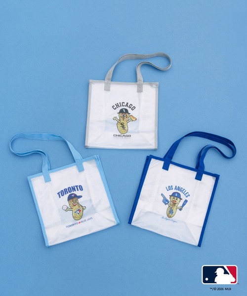 WCJ(ダブルシージェイ)の「MLB PVC BAG(トートバッグ・レディース・レッド/ブルー/ネイビー/ブラック/オレンジ・FREE)」の9枚目の写真