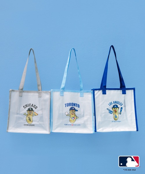 WCJ(ダブルシージェイ)の「MLB PVC BAG(トートバッグ・レディース・レッド/ブルー/ネイビー/ブラック/オレンジ・FREE)」の10枚目の写真