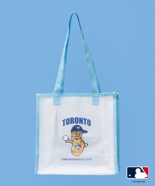 WCJ(ダブルシージェイ)の「MLB PVC BAG(トートバッグ・レディース・レッド/ブルー/ネイビー/ブラック/オレンジ・FREE)」の8枚目の写真