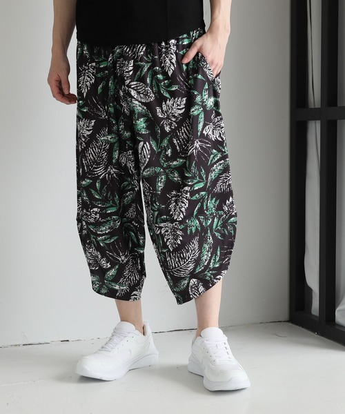 TopIsm（トップイズム）の「無地総柄 接触冷感サルエルパンツ（その他パンツ・メンズ・B/ブラック/カーキ/A/ブラウン/C/D/E・L/M/LL）」の7枚目の写真