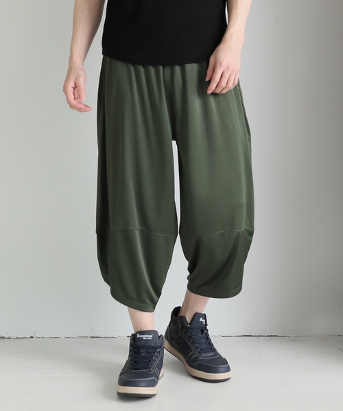 セール】無地総柄 接触冷感サルエルパンツ（その他パンツ