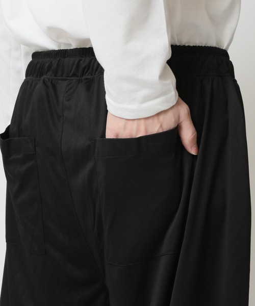 TopIsm（トップイズム）の「無地総柄 接触冷感サルエルパンツ（その他パンツ・メンズ・B/ブラック/カーキ/A/ブラウン/C/D/E・L/M/LL）」の19枚目の写真