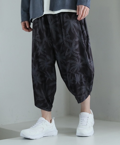 TopIsm（トップイズム）の「無地総柄 接触冷感サルエルパンツ（その他パンツ・メンズ・B/ブラック/カーキ/A/ブラウン/C/D/E・L/M/LL）」の20枚目の写真