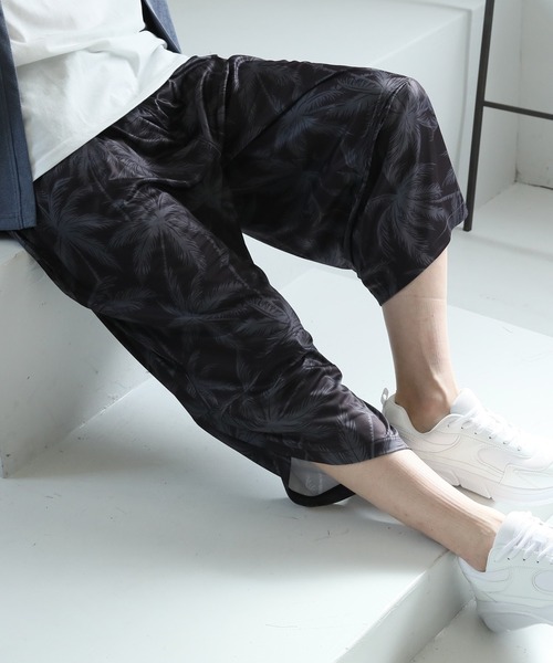 TopIsm（トップイズム）の「無地総柄 接触冷感サルエルパンツ（その他パンツ・メンズ・B/ブラック/カーキ/A/ブラウン/C/D/E・L/M/LL）」の21枚目の写真