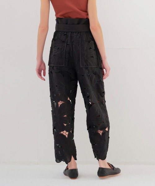 venit(ヴェニット)の「VENIT / flower lace pants(フラワーレースパンツ VEG-5525-A)(その他パンツ・レディース・ブラック・38)」の15枚目の写真
