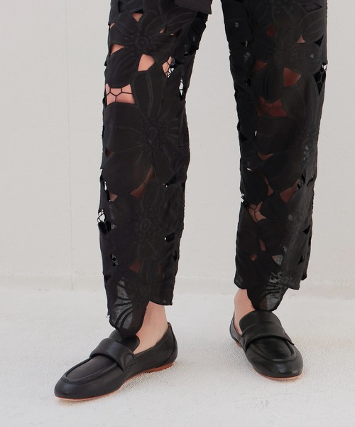 venit(ヴェニット)の「VENIT / flower lace pants(フラワーレースパンツ VEG-5525-A)(その他パンツ・レディース・ブラック・38)」の12枚目の写真