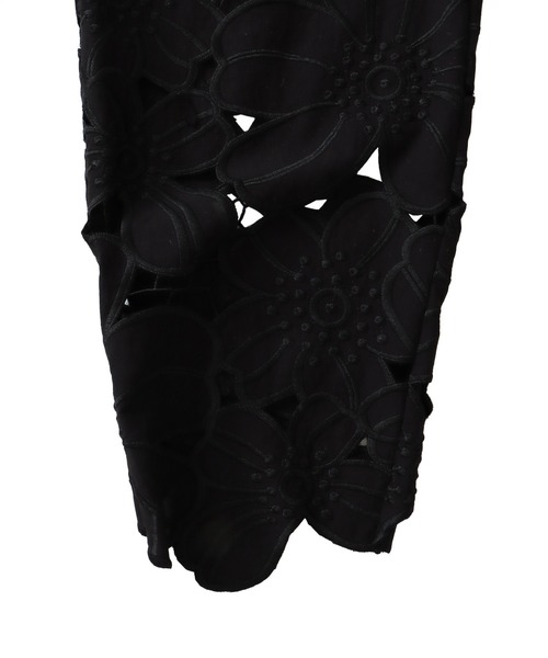 venit(ヴェニット)の「VENIT / flower lace pants(フラワーレースパンツ VEG-5525-A)(その他パンツ・レディース・ブラック・38)」の5枚目の写真