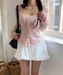 ダブルレイヤードTシャツ