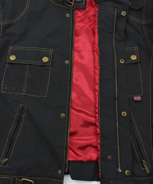 BELSTAFF(ベルスタッフ)の「【ヴィンテージ古着】Belstaff “Tourmaster Trophy Jacket” モーターサイクル ジャケット(ブルゾン・メンズ・ブラック・LARGE)」の8枚目の写真