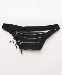 SPINNS | ナイロンジップウエストバッグ(ボディバッグ/ウエストポーチ)