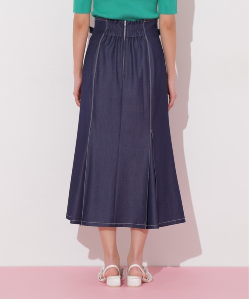 JILL by JILL STUART(ジルバイジルスチュアート)の「◇ステッチマーメイドスカート(スカート・レディース・モカ/インディゴブルー/チャコールグレー・MEDIUM/SMALL)」の22枚目の写真