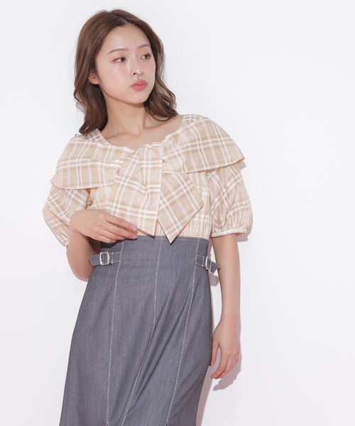 JILL by JILL STUART(ジルバイジルスチュアート)の「◇ステッチマーメイドスカート(スカート・レディース・モカ/インディゴブルー/チャコールグレー・MEDIUM/SMALL)」の12枚目の写真