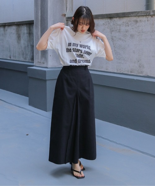 UNIT CHEST（ユニットチェスト）の「【UNIT CHEST】unique unisex T-shirt　VTFAコラボT ”Eternal Glow” by AIRI ODANE（Tシャツ/カットソー・レディース・ホワイト/ブラック・S/L/M）」の16枚目の写真