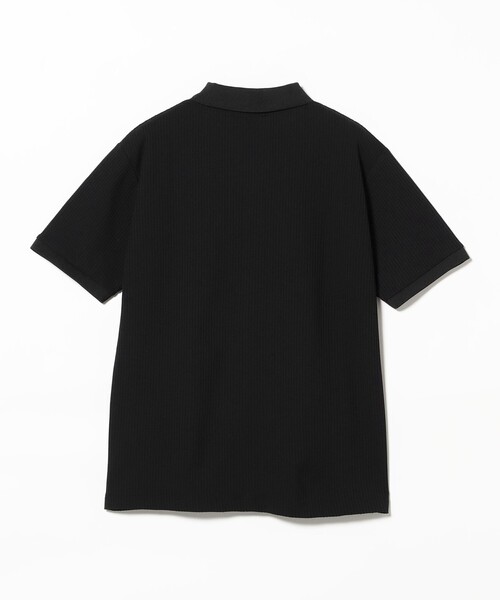 BEAMS T（ビームスティー）の「ワッフル ポロシャツ（ポロシャツ・メンズ・チャコールグレー/ブラック・LARGE/X-LARGE/MEDIUM）」の12枚目の写真