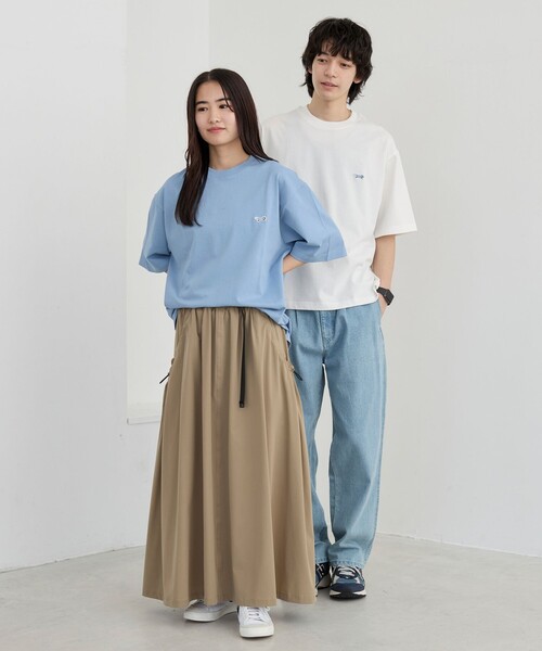 PENNEYS(ぺニーズ)の「Penneys(ぺニーズ)別注ワンポイントクルーネックTシャツ(Tシャツ/カットソー・メンズ・ホワイト/ライトブルー/ブラック/コバルトブルー/ベージュ・L/M/S/XL)」の10枚目の写真