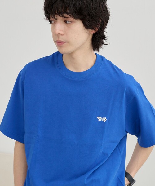 PENNEYS(ぺニーズ)の「Penneys(ぺニーズ)別注ワンポイントクルーネックTシャツ(Tシャツ/カットソー・メンズ・ホワイト/ライトブルー/ブラック/コバルトブルー/ベージュ・L/M/S/XL)」の22枚目の写真