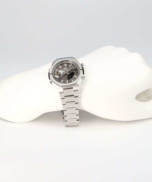 EDIFICE(CASIO)(エディフィス)の「Smartphone Link series / ECB-S10YD-8AJF(アナログ腕時計・メンズ・グレー・FREE)」の16枚目の写真