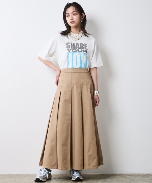 CHIC STYLE(シックスタイル)の「ロゴプリントTシャツ<大きいサイズ有>シックスタイル(Tシャツ/カットソー・レディース・オフホワイト/ブラック・L/M/5L/4L/3L/LL)」の14枚目の写真