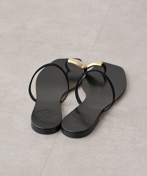 LOUNGEDRESS（ラウンジドレス）の「【il sandalo of capri】 ゴールドパーツサンダル（ブーツ・レディース・ゴールド・38/36/37）」の3枚目の写真