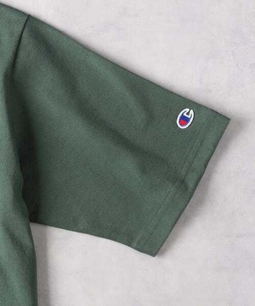 Champion(チャンピオン)の「Champion(チャンピオン)T1011無地Tシャツ(Tシャツ/カットソー・メンズ・ネイビー/ホワイト/グリーン・XL/L/M)」の21枚目の写真