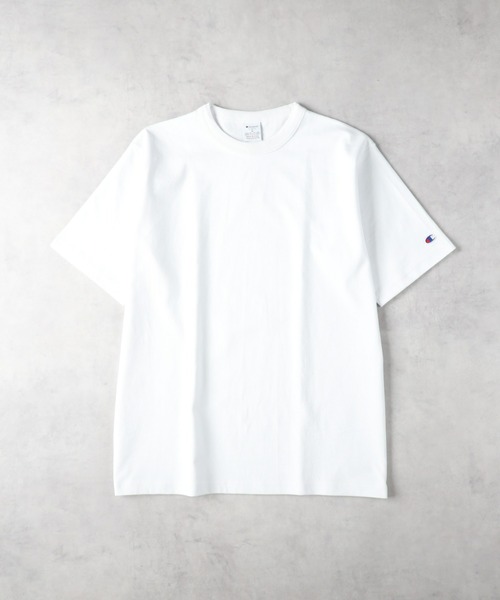 Champion(チャンピオン)の「Champion(チャンピオン)T1011無地Tシャツ(Tシャツ/カットソー・メンズ・ネイビー/ホワイト/グリーン・XL/L/M)」の1枚目の写真