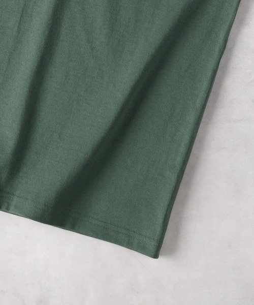 Champion(チャンピオン)の「Champion(チャンピオン)T1011無地Tシャツ(Tシャツ/カットソー・メンズ・ネイビー/ホワイト/グリーン・XL/L/M)」の6枚目の写真