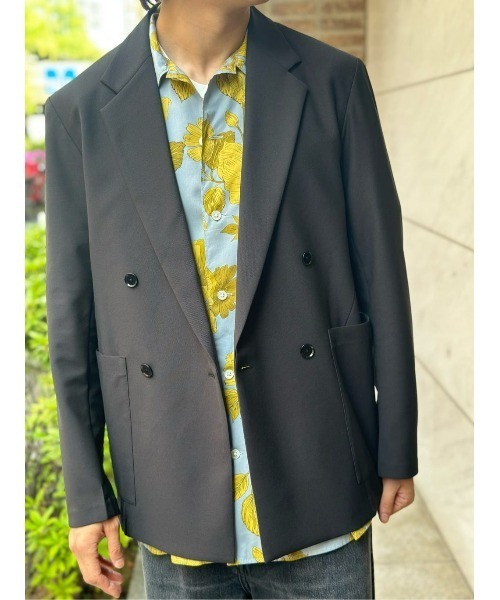 ESTNATION（エストネーション）の「GGG Balancircular Double JK（テーラードジャケット・メンズ・ネイビー/ブラック・SMALL/MEDIUM/LARGE/X-LARGE）」の15枚目の写真